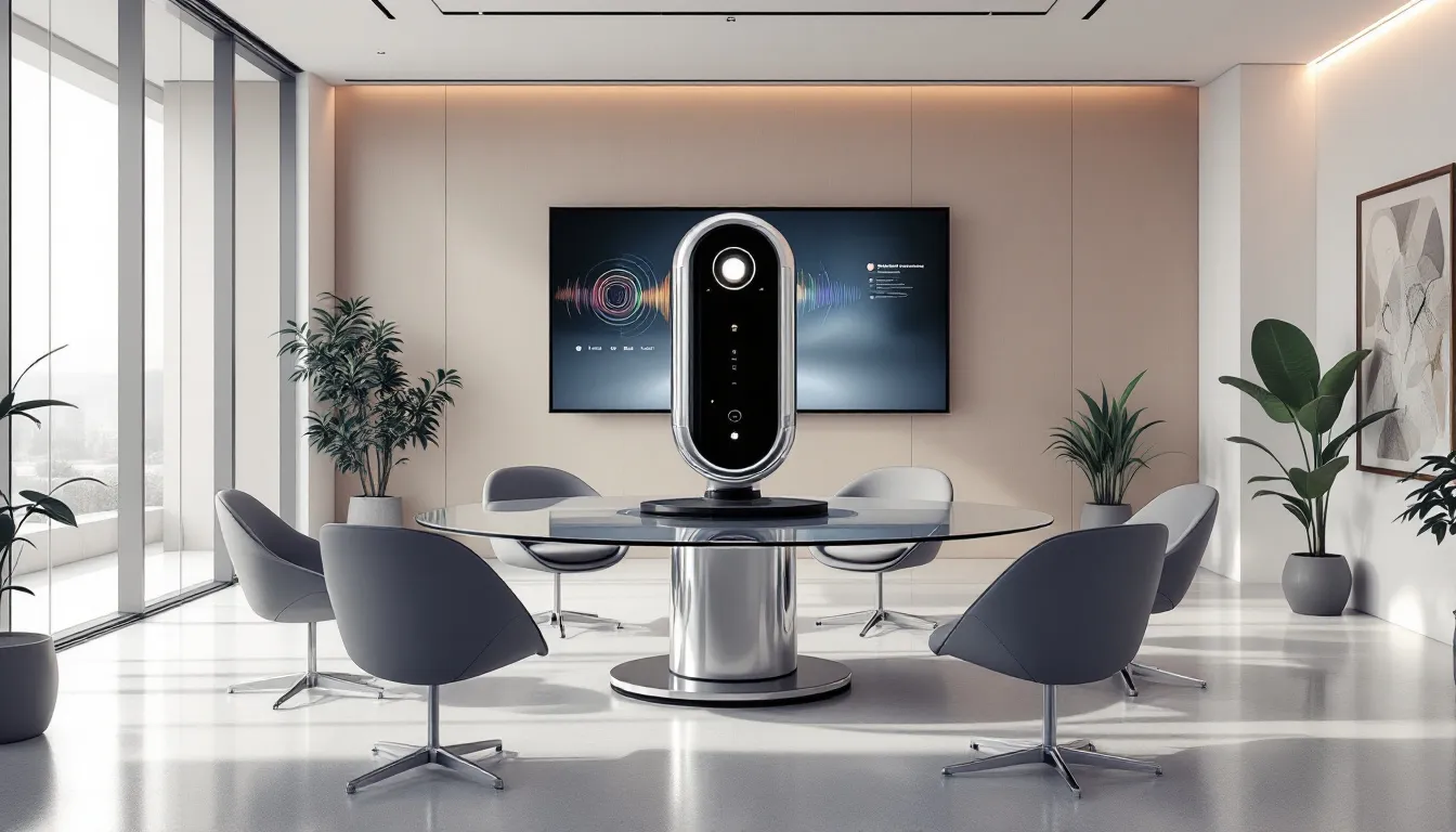An AI meeting assistant transforming HR meetings.